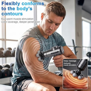 Pistola de Masaje Eléctrica Personalizada con 7 Cabezales, Masajeador Corporal de Vibración Profunda para Relajación Muscular - Product Image 4