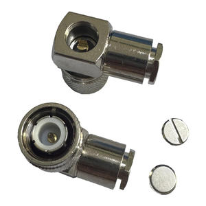 Connecteur TNC-JW3 en laiton nickelé Connecteur mâle coudé RF TNC pour câble RG58 - Product Image 5