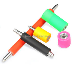 Alta Qualidade Industrial PU Roda De Borracha De Poliuretano Revestido De Uretano Rodízios De Poliuretano De Alto Desempenho Rolo De Plástico De Borracha - Product Image 6