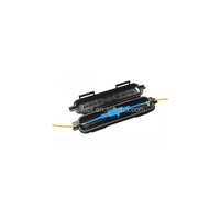 Funda protectora para empalme de cable de bajada FTTH, adaptador SC, caja de protección de fibra óptica de 1 núcleo, protector de cable de bajada