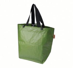 Sac de courses personnalisé en non-tissé laminé écologique, durable, 100 % recyclé, en PP tissé pour porte-bagages de vélo - Product Image 5
