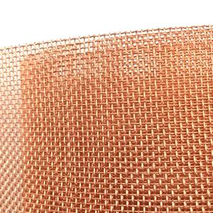 제조 50/100/200 메쉬 구리 음극 99.99 순수/적색/청동/황동 구리 와이어 메쉬 - Product Image 3