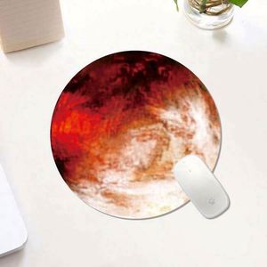 Tapis de souris rond personnalisé en gros avec logo imprimé - Product Image 3