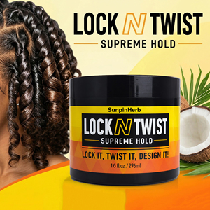 Gel coiffant en vrac pour tresses, tenue extra forte, sans résidus, pour cheveux afros, locks et twists, format professionnel pour salon, fabricant et fournisseur OEM - Product Image 4