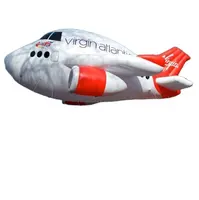 Personalizado inflável gigante publicidade balões de hélio, dirigível hélio inflável avião