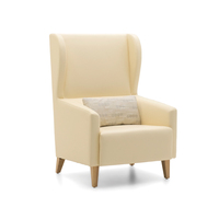 Fauteuil d'allaitement pliable et rembourré en tissu pour chambre de bébé d'hôpital moderne, idéal pour la grossesse, la maternité et l'allaitement