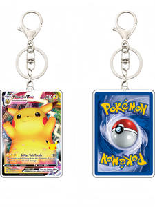 Акриловый брелок-подвеска PTCG Pokémon English Sword Shield 6.5 Mystery Simulation Qiu Geng Ghost для рюкзака, подарок - Product Image 5