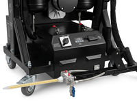 Máquina selladora de juntas de hormigón JS-S2 110V/220V 1.1KW, bomba de poliurea para proyectos de preparación de hormigón sin juntas con resina epoxi