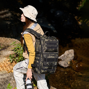 Masawei Tactical <b>Backpack</b> Large Capacity Hiking Camping Outdoor Sports <b>Backpack</b> Waterproof Durable Multi Functional Bag - Product Image 4