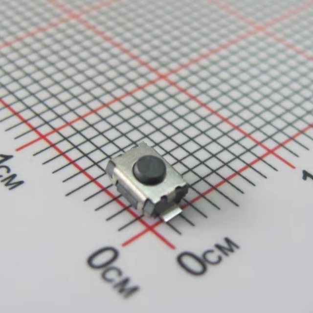 TS4030A-020C-2G5-D 4*3*2mm Subminiture Tact Switch Low Profile Short Travel SMT Tact Switch With Positioning Column