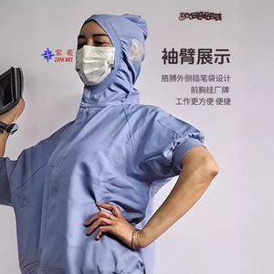 <span class=keywords><strong>Divisa</strong></span> da Infermiera Zixi in Due Pezzi, Set Invernale Blu a Maniche Lunghe per Donne, Uniforme da Lavoro per Ospedale e Studio Dentistico - Product Image 2