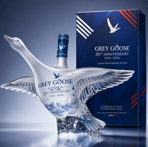 Bouteille artisanale en verre <span class=keywords><strong>Grey</strong></span> <span class=keywords><strong>Goose</strong></span> 30ème anniversaire - Product Image 4