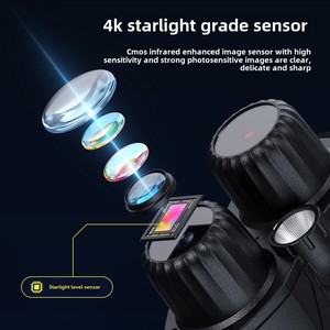 Kính viễn vọng kỹ thuật số HD xuyên biên giới ngoài trời đầy đủ màu sắc HD thiết bị nhìn đêm hồng ngoại 48.0 triệu pixel toàn màu đen phạm vi 800m - Product Image 3