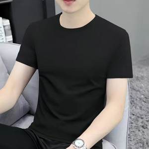 เสื้อยืดผ้าคอตตอนระบายอากาศได้ดีมีโลโก้ที่กำหนดเองพิมพ์ลายผ้าไหมแบบหนา - Product Image 5