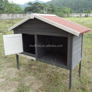 Sdr021 Hout Huisdier Huis Goedkope Outdoor Konijn Hok Voor Cavia Hamsters Schattige Print Patroon Stijl Kooi Voor Kleine Dieren - Product Image 4