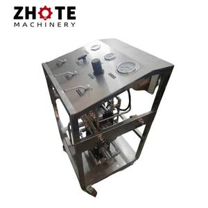 Bomba de Refuerzo de Gas de Alta Presión Personalizada ZOT, Sistema de Bomba Doble, 220V/380V, 250 kW, 1 Año de Garantía, Motor PLC, Presión Precisa - Product Image 2