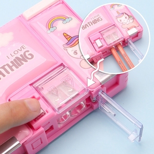 Di grandi dimensioni multifunzionale scatola di PVCstationery, popolare internazionale cassa di matita, popolare del fumetto di vendite dirette della fabbrica cartoleria - Product Image 5