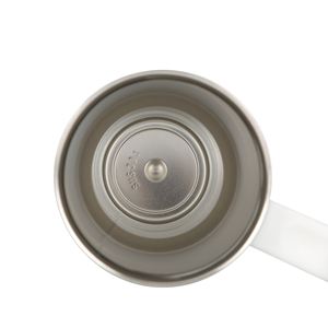 Mug de voyage isotherme en acier inoxydable 30 oz avec logo personnalisé, couleur turquoise, avec poignée - Product Image 2