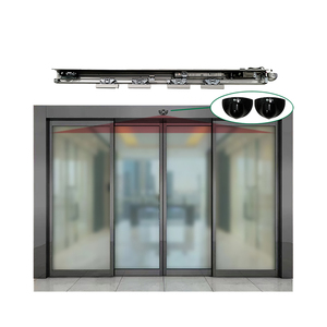 स्वचालित डबल ग्लास स्लाइडिंग आंतरिक स्लाइडिंग दरवाजा सिस्टम (ऐप कंट्रोल) - Product Image 2