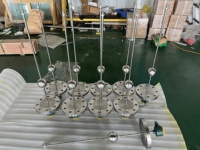 Transmetteur de niveau magnétique continu industriel à montage sur bride pour la mesure du niveau de liquide dans les réservoirs