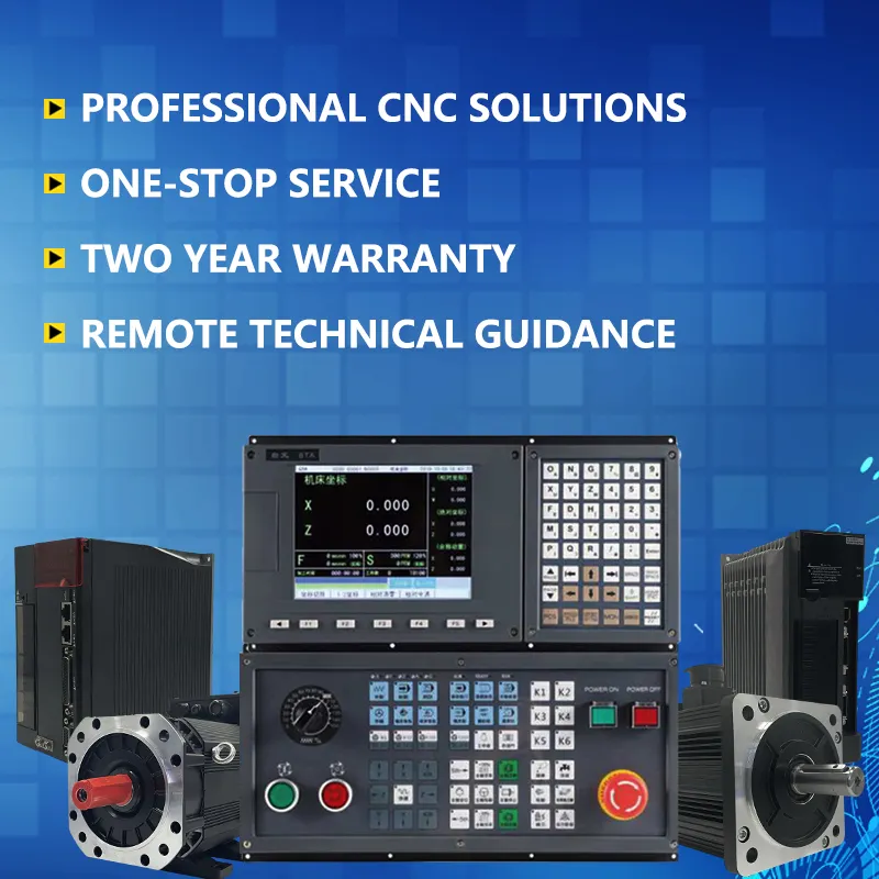 Ucuz CNC kontrol paneli 5 eksen cnc kontrol sistemi kiti ile ATC PLC fonksiyonu