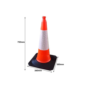 2.5kg 750 mét cơ sở cao su sử dụng PE phản quang <span class=keywords><strong>Inflatable</strong></span> cảnh báo đường xây dựng giao thông an toàn <span class=keywords><strong>Cone</strong></span> - Product Image 1