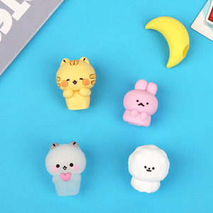 Dibujos animados Gel estudiante lindo lápiz cubierta pequeño Animal Luna pluma Accesorios - Product Image 3