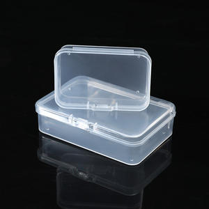 Caja de Almacenamiento Rectangular Transparente de PP de 12.5cm con Tapa para Joyería, Organización de Piezas de Ferretería, Contenedor de Plástico Ecológico - Product Image 2