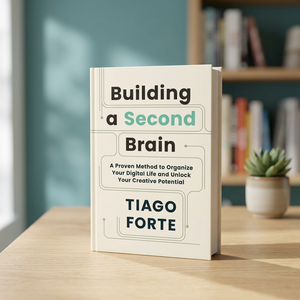 Construire un deuxième cerveau par Tiago Forte, livre broché en anglais, guide de concentration, d'apprentissage et de gestion de l'information - Product Image 2