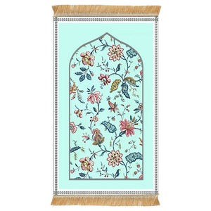 <span class=keywords><strong>Tapis</strong></span> de prière de conception différente de luxe fabriqué en Chine <span class=keywords><strong>tapis</strong></span> de prière anti-dérapant de Dubaï <span class=keywords><strong>tapis</strong></span> de prière Islam de haute qualité pour musulman - Product Image 3