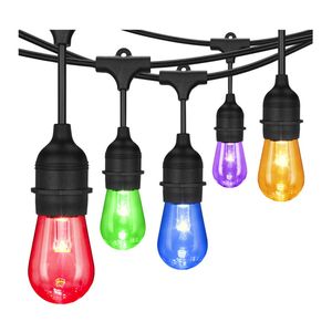 <span class=keywords><strong>Guirlande</strong></span> <span class=keywords><strong>lumineuse</strong></span> à piles de 2 m avec 10 LED blanc chaud en forme de boules, pour décoration intérieure et extérieure - Product Image 2