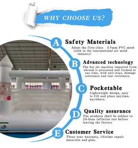 <span class=keywords><strong>Château</strong></span> sautant de videur gonflable combiné de videur gonflable de PVC commercial - Product Image 6