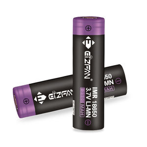 بطارية ليثيوم أيون أسطوانية قابلة لإعادة الشحن Efan Eizfan IMR 18650 بسعة 2500 مللي أمبير في الساعة وتيار 25 أمبير وجهد 3.60 فولت مع 500 دورة للإضاءة - Product Image 6