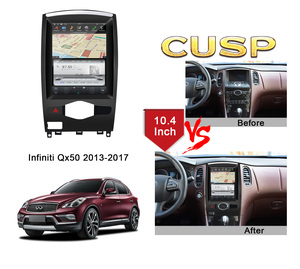 Radio para Auto <span class=keywords><strong>Android</strong></span> de 10.4 Pulgadas para Infiniti QX50 2013-2017, Estéreo 2 Din de Bajo Nivel con GPS, <span class=keywords><strong>Reproductor</strong></span> Multimedia Carplay y Sistema de Audio - Product Image 1