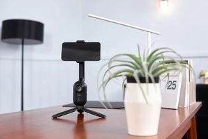 ขายส่ง Sky Fly <span class=keywords><strong>OBSBOT</strong></span> Me AI โทรศัพท์เซลฟี่ไฟฟ้า,กิมบอลโทรศัพท์สมาร์ทโฟนระบบติดตามอัตโนมัติ Vlog ถ่ายวิดีโอคอลสด - Product Image 5