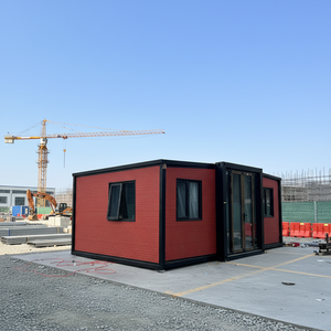 Maison conteneur en acier extensible 20ft 40ft, durable, résistante aux intempéries et aux ouragans, construction rapide, hôtel pour travailleurs <span class=keywords><strong>de</strong></span> chantier - Product Image 3