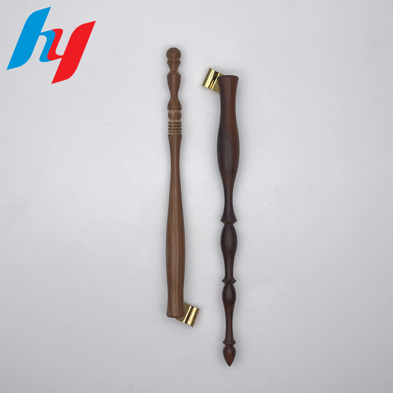 Hand Painted Wood Pen Holder Elegant