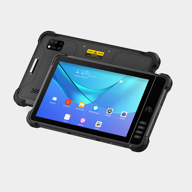 15M UHF Long-Range Tag Reader 2D Scanner Industrial Use Warehouse Tablet 10000mAh Capacitive Screen Rugged MTK Octa Core GSM 4G