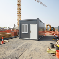Structure en acier préfabriquée mobile et portable de 20 et 40 pieds, en kit, pliable, pour maisons conteneurs métalliques préfabriquées