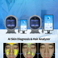 Star Test S5 Desktop AI Intelligent Skin Detection & Face Analysis Instrument for Professional Beauty Salon Equipment