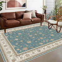 Tapis américain rétro de style persan, couverture complète, couverture européenne pour chambre à coucher, tapis transfrontalier pour salon, canapé
