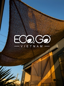Voile d'ombrage rectangulaire en fibre de coco naturelle écologique - 100% biodégradable - Auvent de plage et de jardin Eco2go Vietnam - Product Image 3