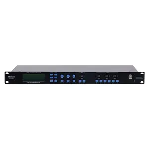 Thinuna DAP-0206 II profesyonel sahne ses ekipmanı sistemi 2x6 DSP 96khz Karaoke dijital ses işlemcisi toptan aktif