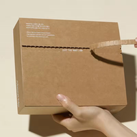 Boîte d'emballage d'arrachage de vêtements personnalisée Boîte de rangement d'emballage pour soutien-gorge chaussettes nécessités quotidiennes