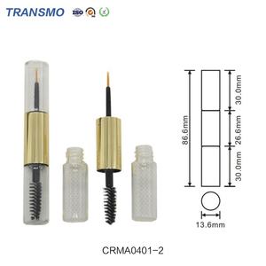 Emballage de mascara double face, flacon de sérum pour cils, tubes vides personnalisés 2 en 1 pour eye-liner et mascara - Product Image 4