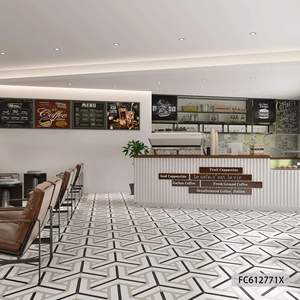 Azulejos de Cerámica con Diseño Floral Clásico Retro de Estrellas Verdes, Textura de Mármol, 600x1200mm, Antideslizantes, <span class=keywords><strong>8</strong></span>.5mm, para Baño - Product Image 4