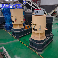 Machine à granulés à matrice plate haute efficacité, production de 600 à 800 kg/h, économie d'énergie pour sciure de bois et biomasse légère