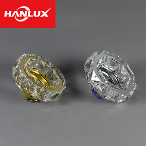 Moderna Lámpara LED Empotrable Desmontable <span class=keywords><strong>GU10</strong></span> MR16 con Acabado en Oro Cromado y Cristal+Hierro para Iluminación Interior - Product Image 4