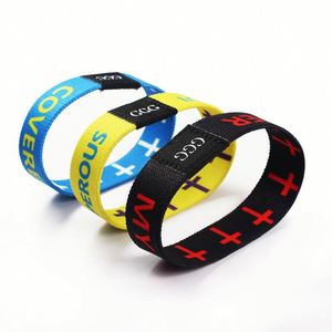 Pulsera Deportiva Personalizada de Poliéster para Hombre, Brazalete Elástico de Tela Roblox - Product Image 4