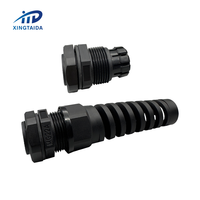 IP68 étanche Nbr Epdm caoutchouc fil Protection Cordgrip plastique anti-traction spirale presse-étoupes